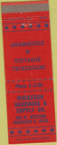 Matchbook Cover - Muskegon Hardware Supply MI