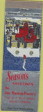 Matchbook Cover - John Winthrop Proctors Miami FL Christmas
