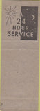 Matchbook Cover - Bail Bonds Riverside CA