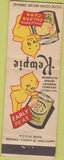 Matchbook Cover - Kewpie Golden Corn