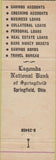 Matchbook Cover - Lagonda National Bank Springfield OH