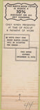 Matchbook Cover - Maidman Cleaners