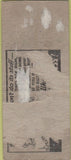 Matchbook Cover - Holbrook Garage WORN BOBTAIL