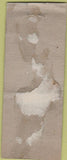 Matchbook Cover - South Shore Lake Zurich IL BOBTAIL WORN