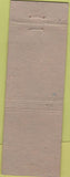 Matchbook Cover - Denver Propane Co CO