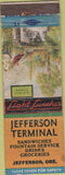Matchbook Cover - Jefferson Terminal Jefferson OR WORN