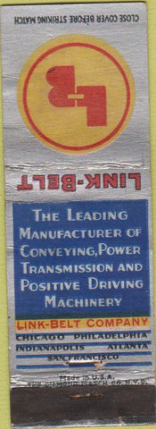 Matchbook Cover - Link Belt Conveyer Chicago IL WEAR