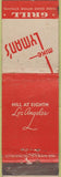 Matchbook Cover - Mike Lyman's Grill Los Angeles CA WEAR