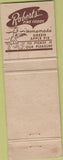 Matchbook Cover - Robers Rod Reel Room Portland OR WEAR