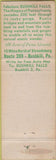 Matchbook Cover - Bushkill Falls PA