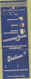Matchbook Cover - Shalimar Commodore Perry Toledo OH WORN