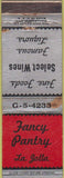 Matchbook Cover - Fancy Pantry La Jolla CA? WEAR