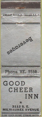 Matchbook Cover - Good Cheer Inn WORN