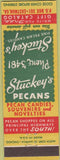Matchbook Cover - Stucky's Pecans Candy Eastman GA