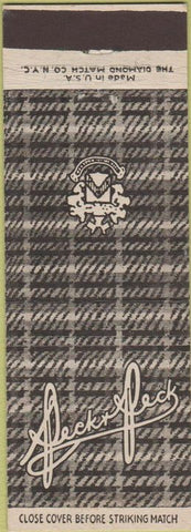 Matchbook Cover - Peck  and  Peck Stores