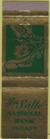 Matchbook Cover - LaSalle National Bank Chicago IL
