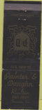 Matchbook Cover - Painter Daughn Realtors Staunton VA