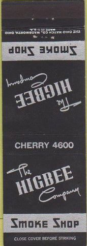 Matchbook Cover - highbee Co Smoke Shop