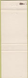 Matchbook Cover - Don Peterson Democrat Governor Election WI Wisconsin