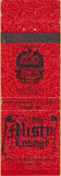 Matchbook Cover - Misty Lounge Lincoln NE
