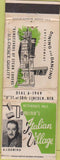 Matchbook Cover - Domino's Italian Village Lincoln NE