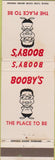 Matchbook Cover - Booby's  Niles IL
