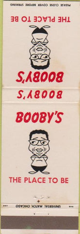 Matchbook Cover - Booby's  Niles IL