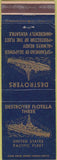 Matchbook Cover - Destroyer Flotilla Three United States Pacific Fleet