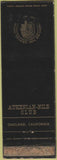 Matchbook Cover - Athenian Nile Club Oakland CA WORN