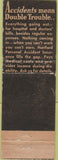 Matchbook Cover - Hartford Insurance Lebanon OR Keith Rhodes