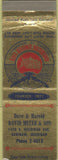 Matchbook Cover - Dave Harold Meyer Insurance Saginaw MI