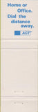 Matchbook Cover - Windflower Ponderosa Motels Waterton Lakes National Park AB