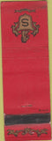 Matchbook Cover - Colgate Diamond S Monogram Crest