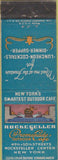 Matchbook Cover - Rockefeller Outdoor Cafe New York City