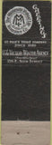 Matchbook Cover - Saint Paul Athletic Club MN  Insurance WEAR