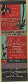 Matchbook Cover - Lawler's Cafe Lounge New York City