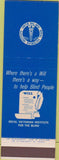 Matchbook Cover - Royal Victorian Institute for Blind Australia SAMPLE
