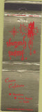 Matchbook Cover - Crown Cafeteria Long Beach Pasadena CA Christmas