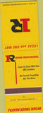 Matchbook Cover - Ryder Truck Rentals TX Dallas Abilene