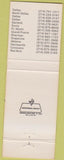 Matchbook Cover - Ryder Truck Rentals TX Dallas Abilene