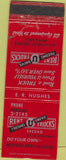 Matchbook Cover - Rental Trucks Fresno CA