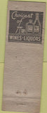 Matchbook Cover - Minneapolis Bar MN Christmas WORN