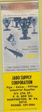Matchbook Cover - Jabo Supply Co Pipe Valves Huntington SV WEAR