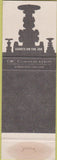 Matchbook Cover - Jabo Supply Co Pipe Valves Huntington SV WEAR
