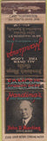 Matchbook Cover - Harding's Chicago IL Sandwiches Ohio Match long WORN
