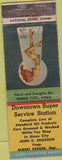 Matchbook Cover - Andrew Steve's Cafe Astoria OR POOR