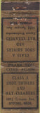 Matchbook Cover - Class A shoe Shine Hat Cleaning Spokane WA POOR