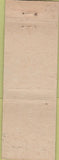 Matchbook Cover - Motorola Radios Cooley's Wanynesboro MS