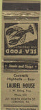 Matchbook Cover - Laurel House Lebanon PA