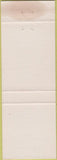 Matchbook Cover - Tanks by Harris AM Harris Cincinnati OH WEAR